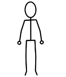 Picture of stick figure #001